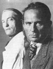 1948 mit Freund Eugen Hoffmann